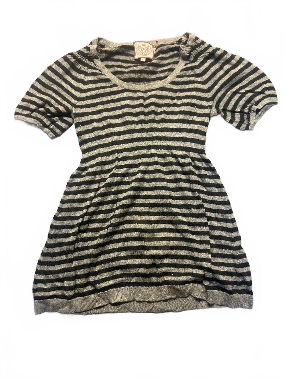Juicy Couture Women's Striped Knit Dress Size L